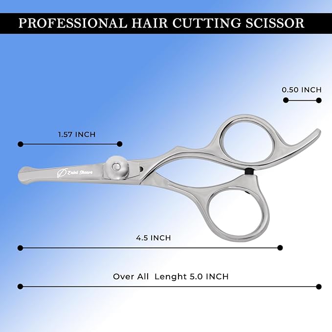 Dog Grooming Scissors,Stainless Steel Pet Scissor,Sharp and Durable Pet Grooming Shears for Dogs Cats for Home,Straight Pet Scissors with Safe Round Tips for Trimming,Dog Trimming Scissors