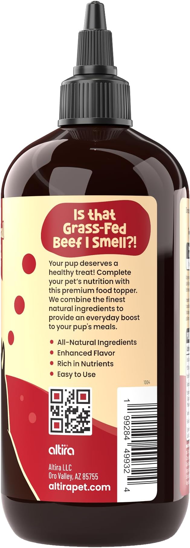 Everyday Dog Gravy Beef - Premium Wet Dog Food Gravy Toppers for Dry Food – Tasty & Nutritious with Essential Vitamins and Supplements – Hip and Joint Supplement