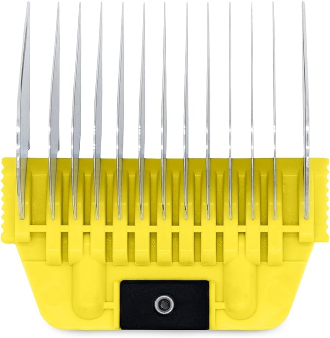 A Series Wide 16mm 5/8" Metal Comb - Professional Dog Grooming Blades for Smooth Coat, Durable and Precise for Trimming and Finishing, Compatible with A Series Clippers