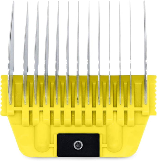 A Series Wide 16mm 5/8" Metal Comb - Professional Dog Grooming Blades for Smooth Coat, Durable and Precise for Trimming and Finishing, Compatible with A Series Clippers