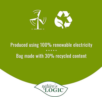 NATURE'S LOGIC Dry Dog Food - 100% Natural - No Synthetics - for All Ages, Sizes, Breeds - Free from Common Allergens, High Protein - Turkey Meal Feast, 25lbs