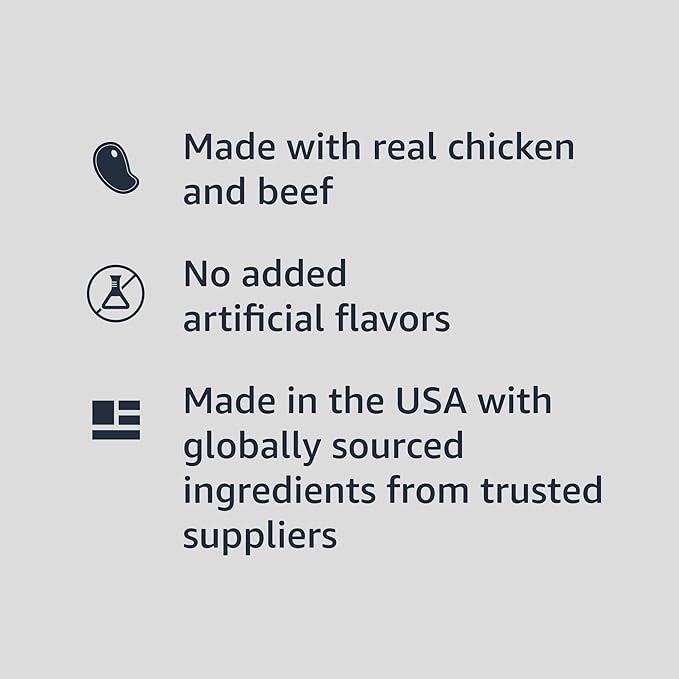 Amazon Basics Wet Dog Food Variety Pack, Country Stew Flavor and Cuts in Gravy with Beef, Made with Natural Ingredients, 13.2oz Cans (Pack of 12)