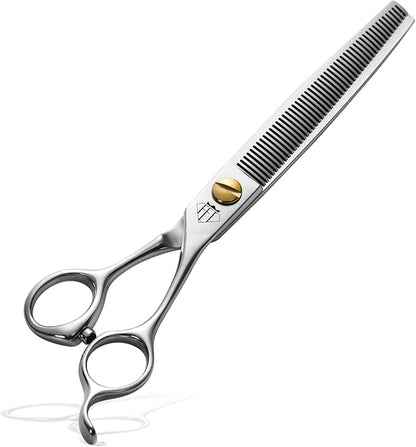 Dog Grooming Scissors: 7.0" Pet Shears Made Of Japanese VG10 Advanced Stainless Steel Professional Grooming Scissors for Dogs Cats and Other Pets