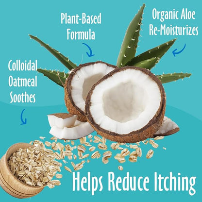 earthbath, Oatmeal & Aloe Conditioner - Dog Conditioner for Allergies & Itching, Dry Skin, Helps Detangle & Relieve Itching, Made in USA, Cruelty Free Pet Conditioners - 16 Oz (2 Pack)