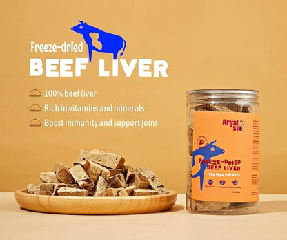 Freeze-Dried Single Ingredient Dog Treats (Beef Liver)
