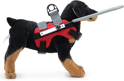 2 Size, Small, Medium, Large Dogs, Upgrade Version, Ring Harness for Blind Dog, Anti-Collision Ring for Blind Dogs RedUp Small
