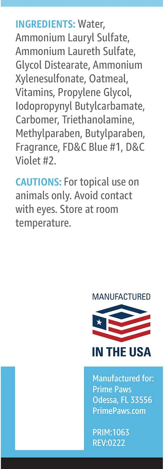 Bright Shampoo for Dogs & Cats - Oatmeal Dog Shampoo Helps Brighten Light or White Fur - Whitening Cat Shampoo Soothes Itching - Pina Colada Scent - 12 oz