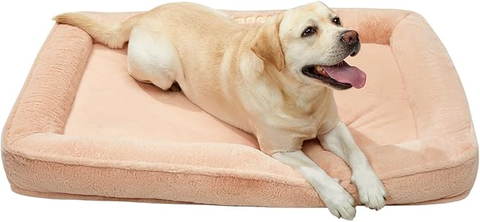BALANCE Jumbo Dog Beds, Orthopedic Dog Bed, Washable Dog Bed with Removable Cover, Waterproof Dog Bed with Nonskid Bottom, Doggy Bed, Dog Beds for Large Dogs