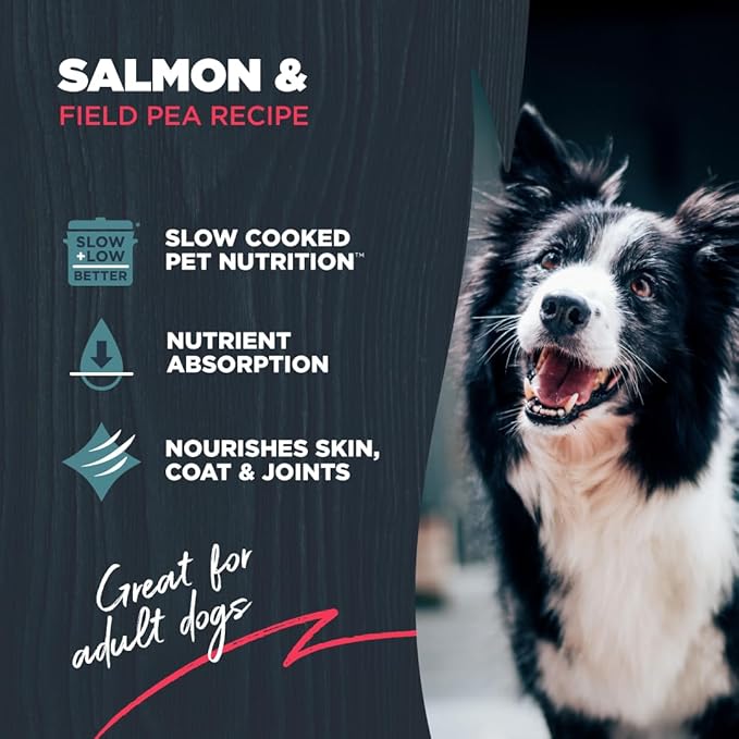 Blackwood Grain Free Dry Dog Food, Salmon & Field Pea Recipe, 4.5 Pound Bag for All Life Stages, Slow Cooked with Vitamins & Minerals for a Balanced Diet