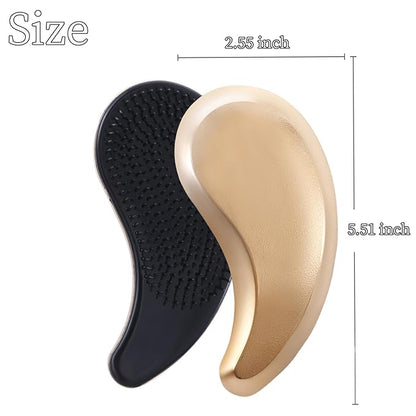 Small Dog Brush- Grooming Tool for Teddy, Yorkies, Maltese, Shih Tzu, Chihuahua - Puppy Hair Brush - TTshuzi (Rose Gold)