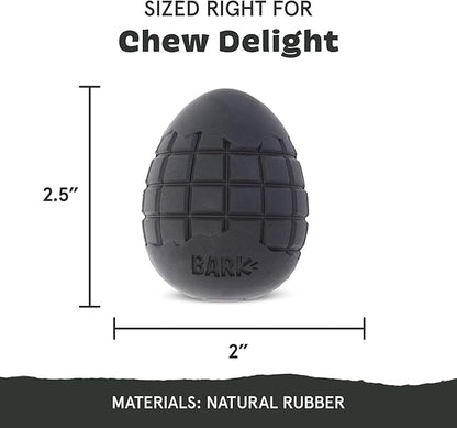Barkbox Super Chewer Tough Dog Chew Toys for Aggressive Chewers, Treat Dispensing (Origin - Small)