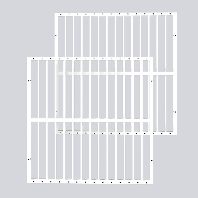 Dog Playpen - 32" Height Dog Pen, Heavy Duty Puppy Pen with Door, Safe & Sturdy, Easy Assemble for Indoor/Outdoor Pet Playpen (2 Panels, White)