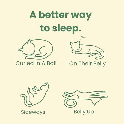 CATTASAURUS Peekaboo Cat Cave for Multiple & Large Cats Up to 30-45 Lbs, Fluffy Cat Beds for Indoor Cats, Scratch Detachable & Washable Tunnel Bed, Comfy Donut Cave (Pink, Large (Calming))