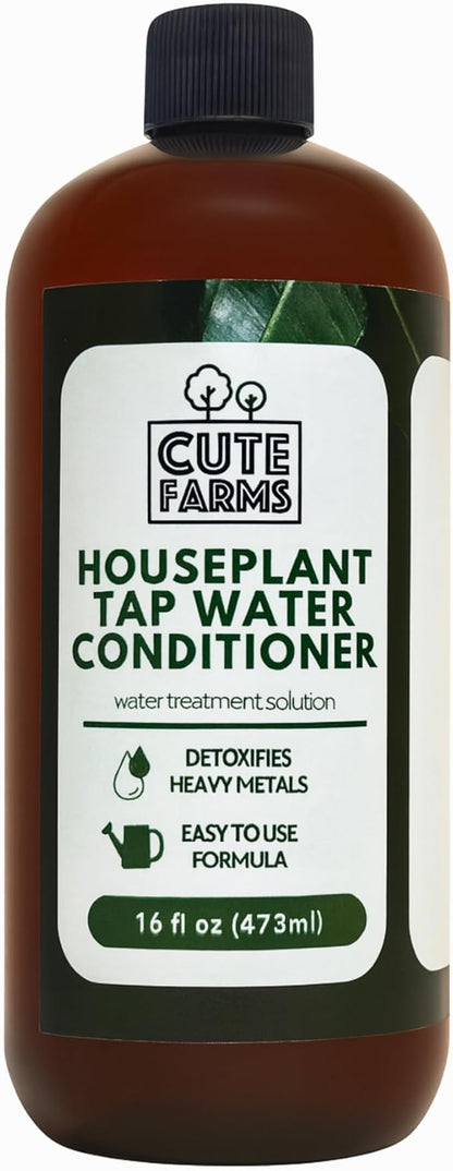 Tap Water Conditioner for Houseplants, Hydroponics, & Aquariums | 16oz | Detoxifies Heavy Metals, Remove Chlorine & Chloramines, Balance pH, Support Plant Growth - Cute Farms