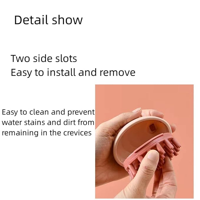 Dual Brush Head Multi-Function Cat brushï¼_ombing, Bathing, massaging, 1 brush for 3 purposesï¼_ats, dogs and other animals Be common