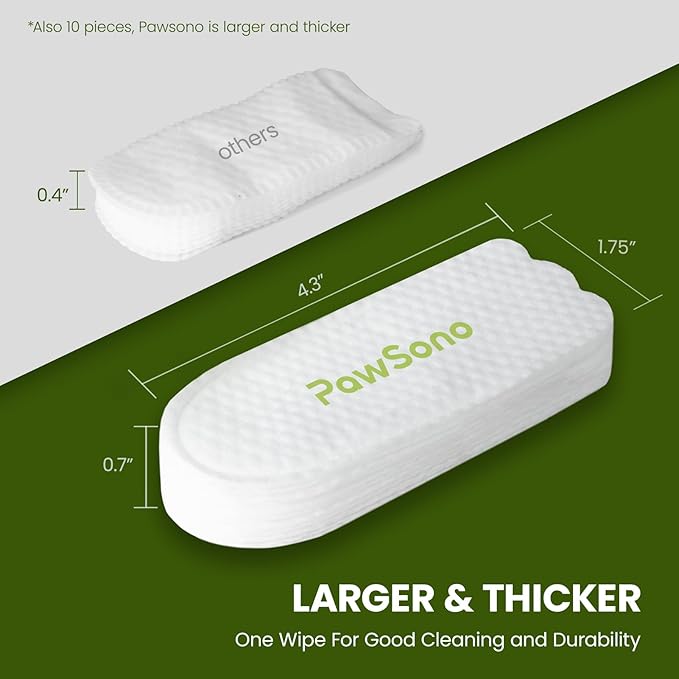 Pet Wipes for Dogs & Cats, Hypoallergenic Dog Eye Wipes Cleaner, Natural Cleaning Grooming Pet Wipes Gently Remove Stain (Ear Wipes 150 PCS, Aloe Scent)