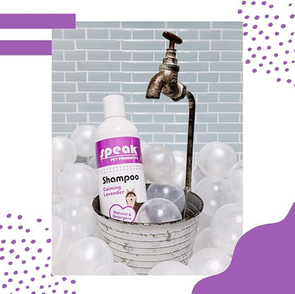 Natural Dog Shampoo with Pump, Calming Lavender, 1 Gallon