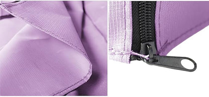 Dog Crate Cover Waterpoof Purple Pet Kennel Covers for Puppy Cat Indoor Outdoor Fit for 1 Door Wire Crate, 20.08x14.17x16.54 Inch