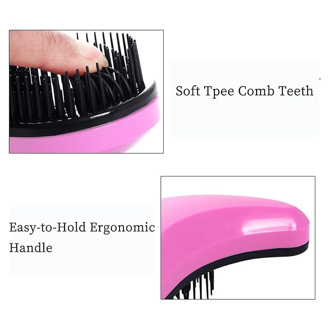 Puppy Brush for Small Dogs - Soft Dog Brush - Perfect Yorkie, Shih Tzu, Maltipoo & Maltese Grooming - Gentle Dog Hair Remover Brush for Easy Pet Hair Removal & Grooming at Home ï¼_inkï¼