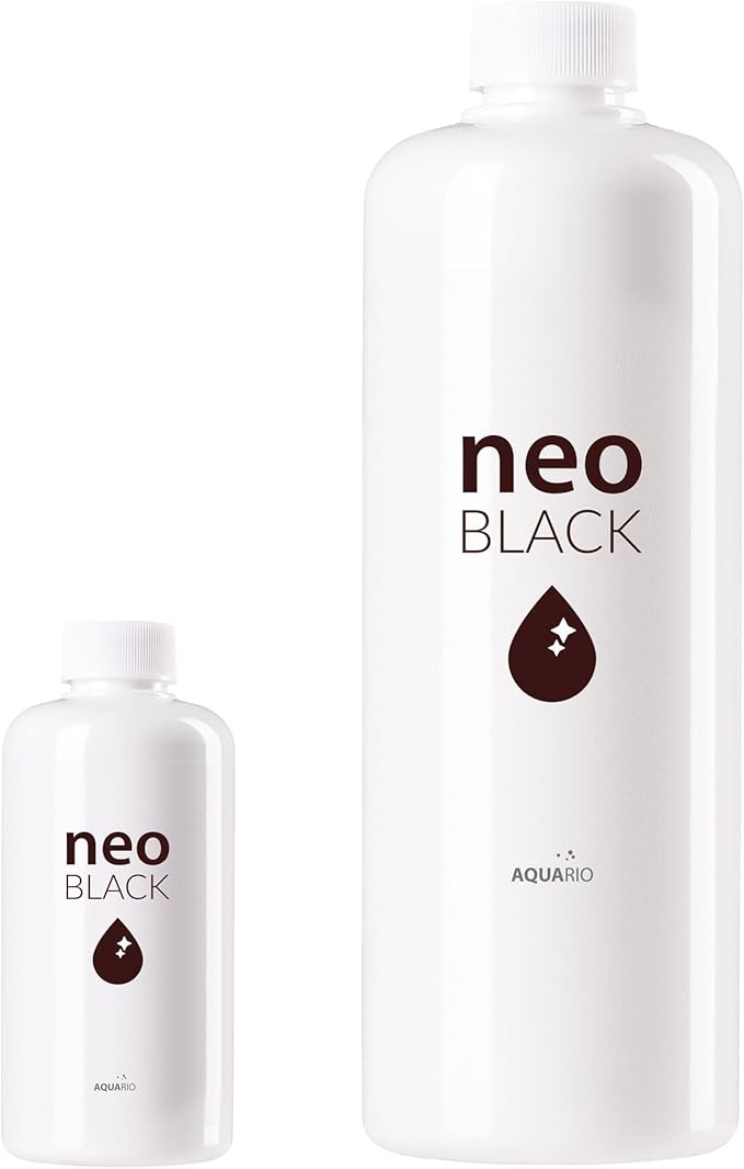 Neo Black - Blackwater Aquarium Conditioner for Freshwater Planted Aquariums - Promotes Spawning & Plant Growth for Biotope Aquariums - Liquid Humic & Fulvic Acid Fish Tank Conditioner- 1000ml