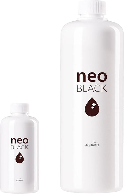 Neo Black - Blackwater Aquarium Conditioner for Freshwater Planted Aquariums - Promotes Spawning & Plant Growth for Biotope Aquariums - Liquid Humic & Fulvic Acid Fish Tank Conditioner- 1000ml