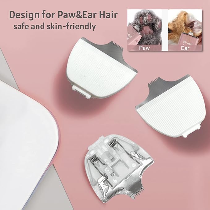 3-Packs Home Professional Pet Dog Cat Ear Paw Grooming Clipper Replacement Blades Only