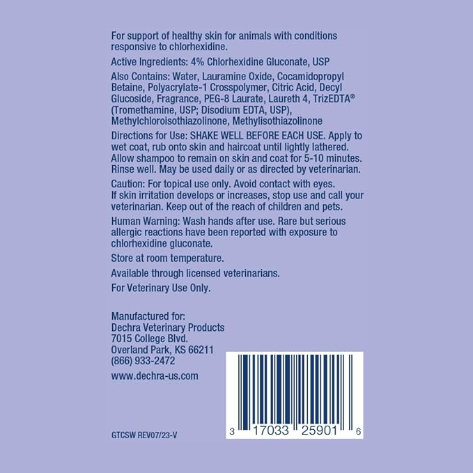 4 Shampoo for Dogs, Cats and Horses, Gallon