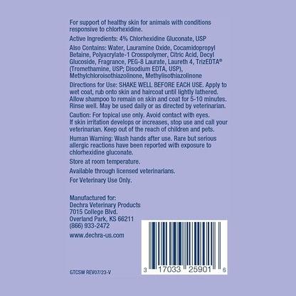 4 Shampoo for Dogs, Cats and Horses, Gallon