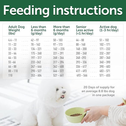 Nature's Protection Superior Care Grain Free Dry Dog Food - Healthy Dog Food All Life Stages Dogs - Balanced, Super Premium Dog Food - 1 Pack of 22lb Insect Flavor