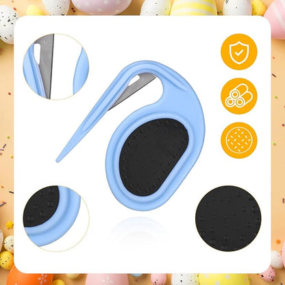 2pcs Knotting Comb for Cats, Dog Shedding Brush Dematting Comb Hair Removal Tool for Knotted & Loose Hair Grooming Accessories for Pet Kitten Puppy (Blue)