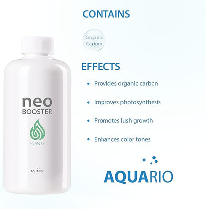 Neo Booster Plants - Organic Carbon Supply for Enhanced Plant Growth & Color | Safe for Fish & Shrimp - Water Conditioner for Aquarium Tank - 1000ml