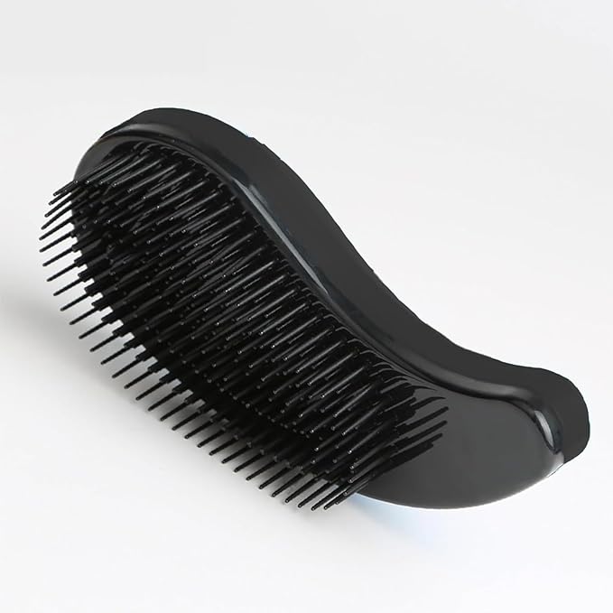 Small Dog Brush- Grooming Tool for Teddy, Yorkies, Maltese, Shih Tzu, Chihuahua - Puppy Hair Brush (Black)