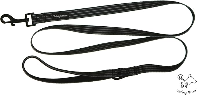 Dog Harness and Leash Set, No Pull Adjustable Soft Padded Vest, No Choke (Small, White Stripe)