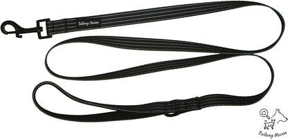 Dog Harness and Leash Set, No Pull Adjustable Soft Padded Vest, No Choke (Small, White Stripe)