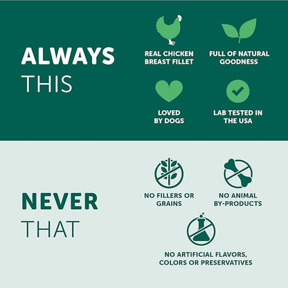 Chicken Jerky Dog Treats with Glucosamine & Chondroitin, 16oz