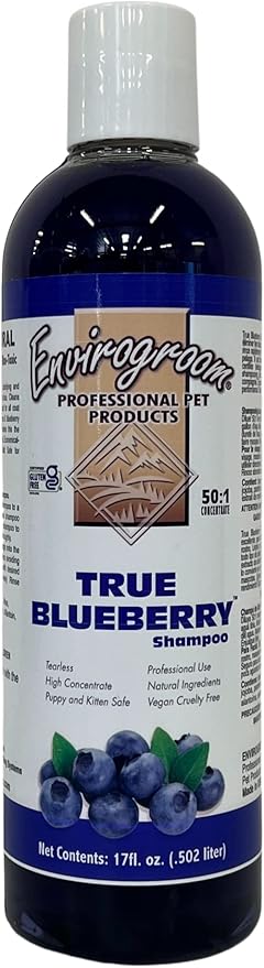 Envirogroom True Blueberry Head and Body Hypoallergenic Tear and Stain Remover 17 OZ