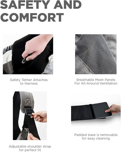 Outward Hound PupPak Sling Dog Carrier, Grey, One Size