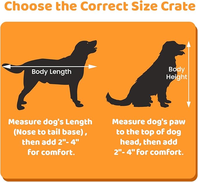 Homey Pet 37 inch Stackable Heavy Duty Dog Crate, Indestructible Escape Proof Dogs Cage Kennel with Lockable Wheels, Removable Tray & Metal Grid, Double Doors for High Anxiety Medium/Small Dogs