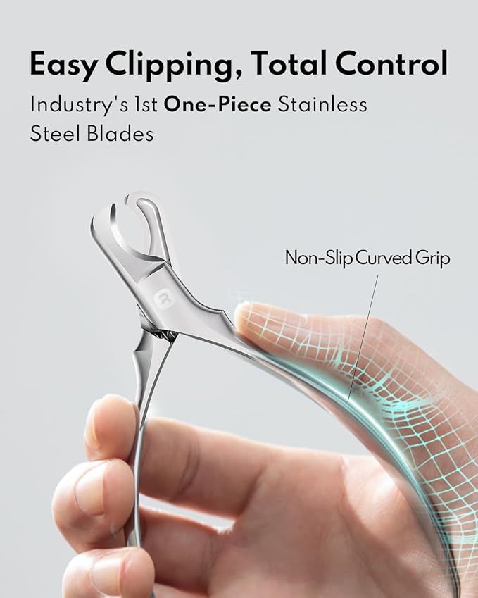 Dog Nail Clippers  Sharp, Durable, All Steel Material, Ergonomic Non-Slip Handle, Safe and Comfortable Trimming, Professional Pet Nail Trimmers for All Dogs Cats