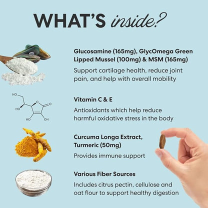 The Pets Table 8-in-1 Soft Chews Chicken Flavored All in One Supplement for Dogs - Dog Multivitamin Supports Mobility, Gut & Heart, 50 Chews