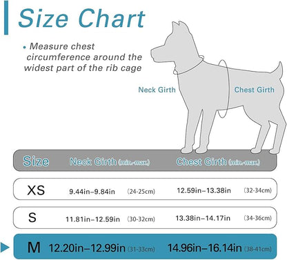 Dog Harness for Small Dogs, Small Dog Harness and Leash Set, Honeycomb Grid, Reflective Lightweight Harness & Anti-Twist Pet Lead,Dog Harness(Multi Color, Size: XS-S-M) (M, Blue)