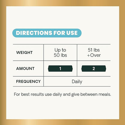 VetriScience Healthy Mouth Dental Chews, Perio Plus Sticks for Dogs, with Probiotics, Spirulina & Zeolites, Breath Freshening, Plaque & Tartar Control, Chicken, 30 Count