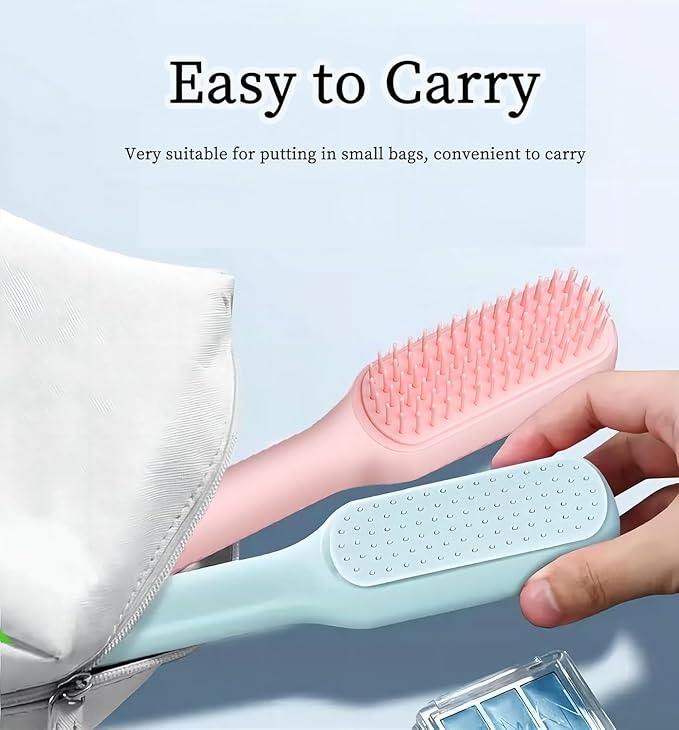 Scalable Grooming Brush for Small Dogs, Puppy Brush ï¼_oft Dog Brush for Shih Tzus, Yorkies, Maltipoos, Maltese (Ivory White)