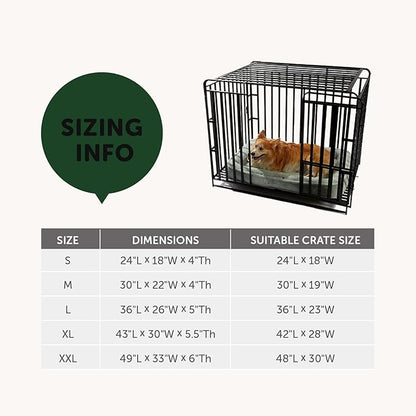 BALANCE Jumbo Dog Beds, Orthopedic Dog Bed, Washable Dog Bed with Removable Cover, Waterproof Dog Bed with Nonskid Bottom, Doggy Bed, Dog Beds for Large Dogs