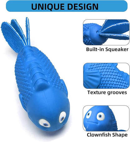 WinTour Dog Chew Toys for Aggressive Chewers, Squeaky Dog Toys, Almost Indestructible Dog Toys for Aggressive Chewers, Durable Tough Dog Toys for Medium Large Breed Dogs with Bacon Flavor