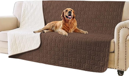 Waterproof and Anti-Slip Dog Bed Cover and Pet Blanket Sofa Pet Bed Mat ï¼_ar Incontinence Mattress Protectors Furniture Couch Cover for Most Cats Dogs, Petsï¼52x82-Chocolateï¼