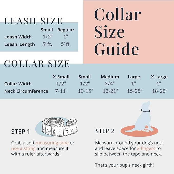 Lucky Love Dog Collar, Cute Winter Dog Collars for X-Small Dogs, Blue Snowflake Dog Collar for Male and Female Dogs, Part of Purchase Donated to Dog Rescue - (Winterblue Collar, XS)