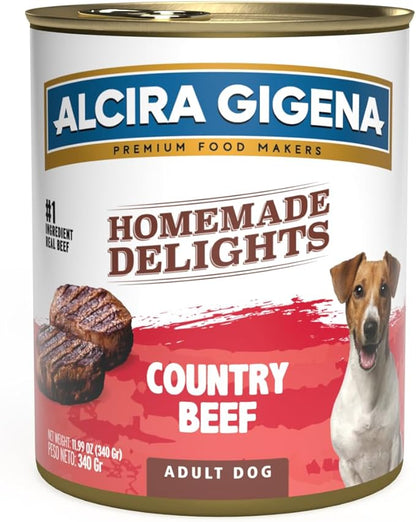 Dog Wet Food (Country Beef) - (Pack of 12)
