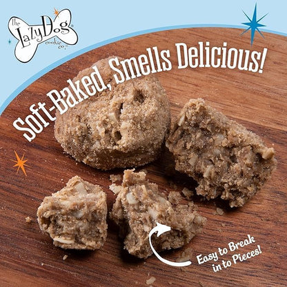 The Lazy Dog Cookie Co. Mutt Mallows Soft Baked Dog Treats, Wheat, Corn & Soy Free, Baked in The USA, 5 oz Cost Saving Variety Bundle (Pack of 3)
