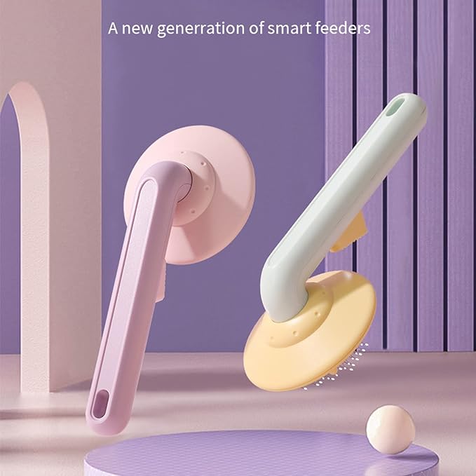 Cat Grooming Brush Pet Comb Hair Removal Dog Cat Hair Removal Comb Massage Self Cleaning Comb Cleaning